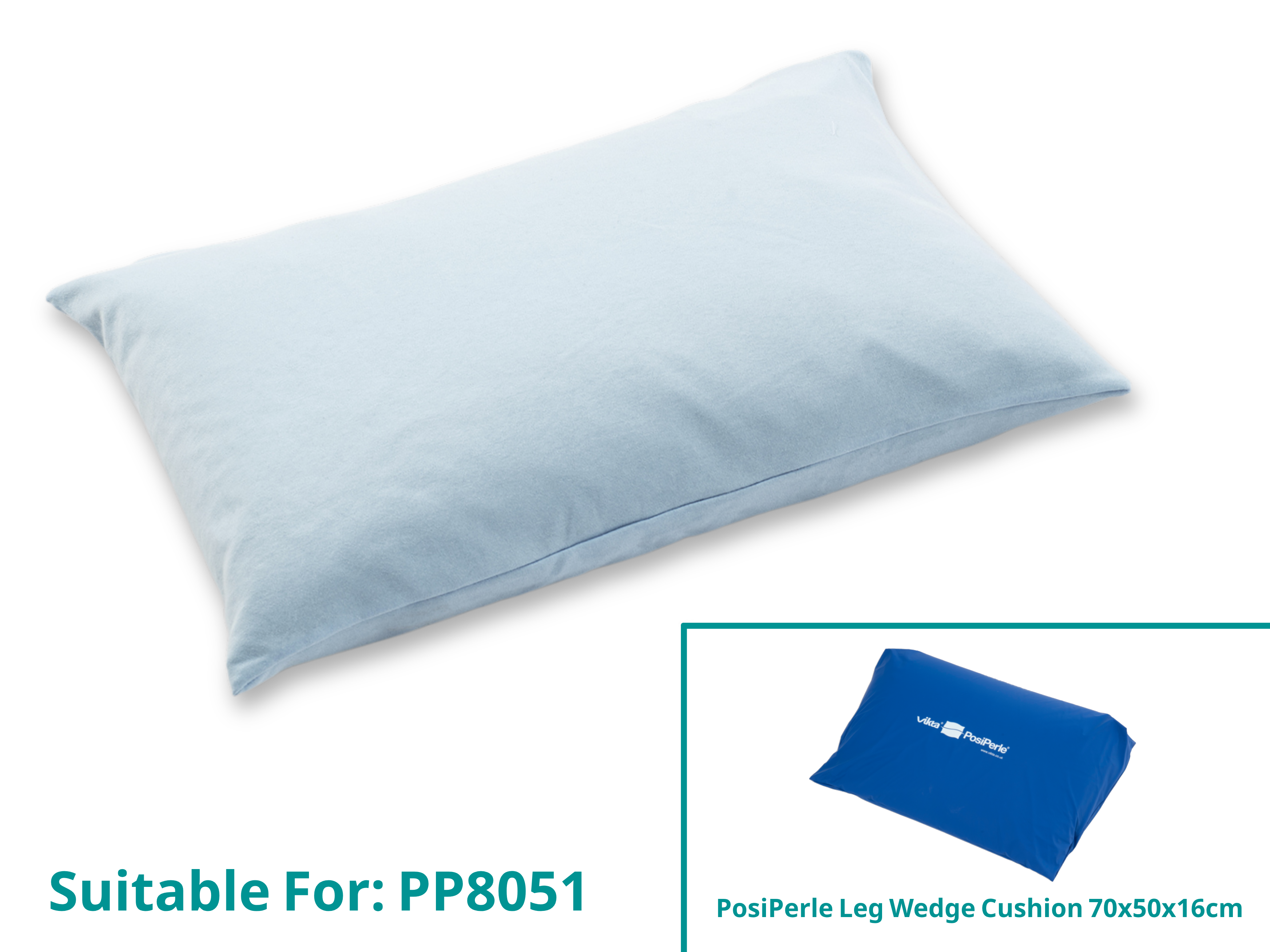 Cotton Cover for Leg Wedge Cushion (PP8051)