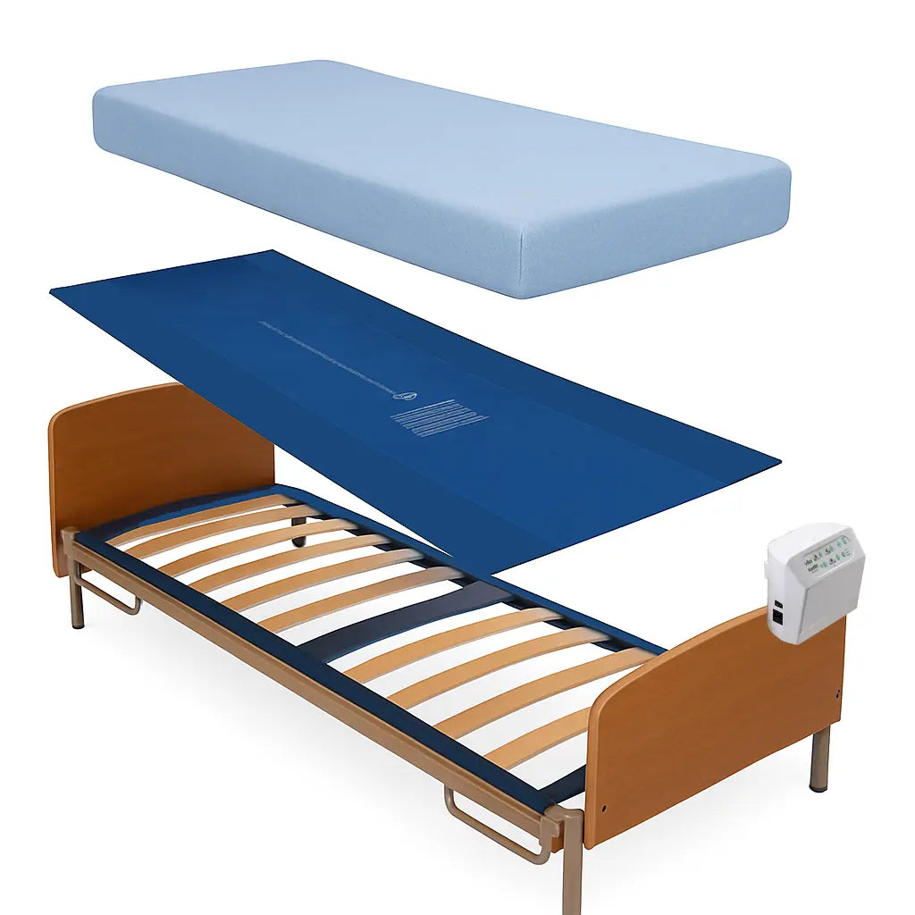 KomfiTilt Go with KomfiFlex mattress: Continuous Lateral Turning System